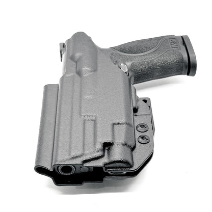 For the best Inside Waistband Holster for the Smith & Wesson M&P Compact 9mm 4" pistol & Streamlight TLR-7 A, X, & TLR-7 HL-X, shop Four Brothers holsters. 