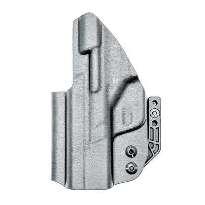 IWB holster for Smith & Wesson M&P M2.0 3.6" Compact & Subcompact 9mm pistols. Red dot ready, thumb safety compatible, made in the USA from .093" Kydex.