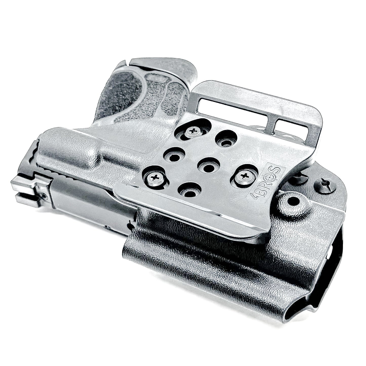 OWB holster for M&P M2.0 3.6" Compact & Subcompact 9mm. Optic ready, suppressor sight compatible, .093" Kydex, made in the USA for range or duty use.