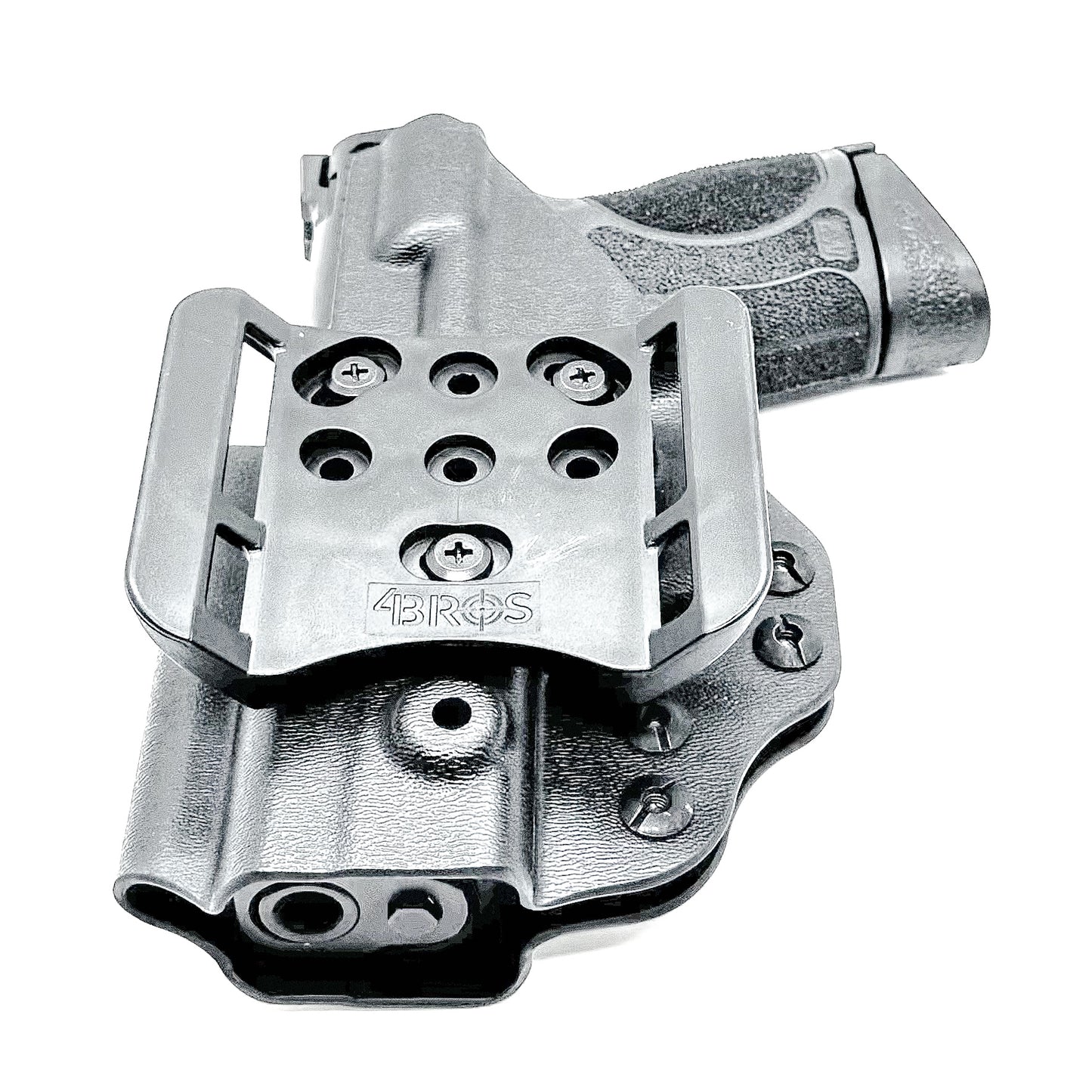 OWB holster for M&P M2.0 3.6" Compact & Subcompact 9mm. Optic ready, suppressor sight compatible, .093" Kydex, made in the USA for range or duty use.