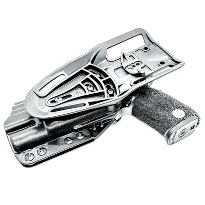 For the best Outside Waistband Smith & Wesson M&P M2.0 4", 4.22 or 4.6" pistol & Surefire X300 Duty & Competition Style Holster, shop Four Brothers Holsters.