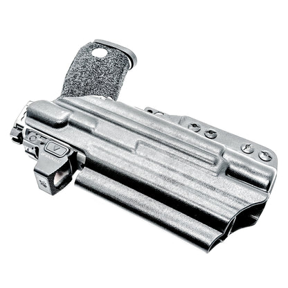 For the best IWB AIWB Inside Waistband Kydex Holster for the Smith & Wesson M&P M2.0 4", 4.22", or 4.6" pistol & Surefire X300 shop Four Brothers Holsters.

