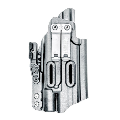 For the best IWB AIWB Inside Waistband Kydex Holster for the Smith & Wesson M&P M2.0 4", 4.22", or 4.6" pistol & Surefire X300 shop Four Brothers Holsters.
