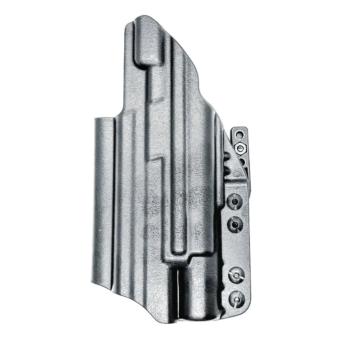 For the best IWB AIWB Inside Waistband Kydex Holster for the Smith & Wesson M&P M2.0 4", 4.22", or 4.6" pistol & Surefire X300 shop Four Brothers Holsters.
