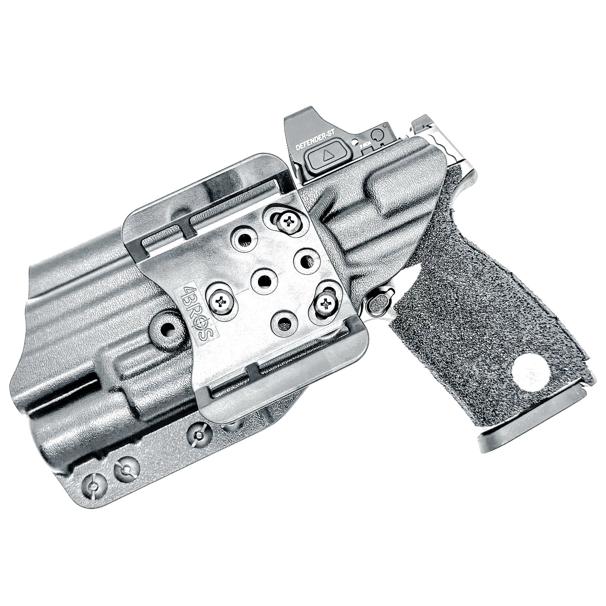 For the best Outside Waistband OWB Kydex Holster for the Smith & Wesson M&P M2.0 4", 4.22, or 4.6" pistol & Surefire X300 shop Four Brothers 4BROS Holsters.