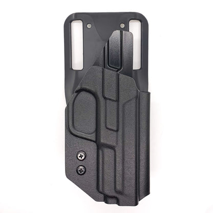 For the best Outside Waistband Smith and Wesson M&P 4" and 4.25” Duty & Competition Style Kydex Holster, shop Four Brothers 4BROS Holsters.  Made in the USA.