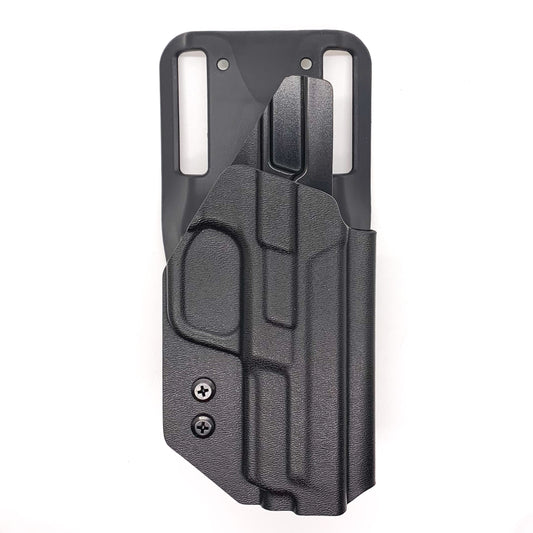 For the best Outside Waistband Smith and Wesson M&P 4" and 4.25” Duty & Competition Style Kydex Holster, shop Four Brothers 4BROS Holsters.  Made in the USA.