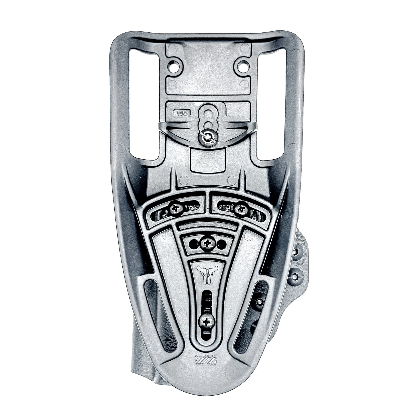 Duty and competition-style outside waistband Kydex holster for Smith & Wesson M&P 4" and 4.25" pistols – proudly made in the USA by Four Brothers Holsters.