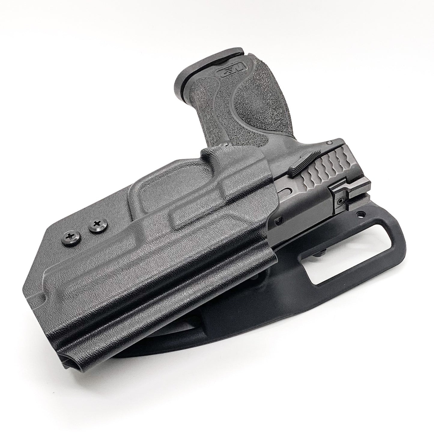 For the best Outside Waistband Smith and Wesson M&P 4" and 4.25” Duty & Competition Style Kydex Holster, shop Four Brothers 4BROS Holsters.  Made in the USA.