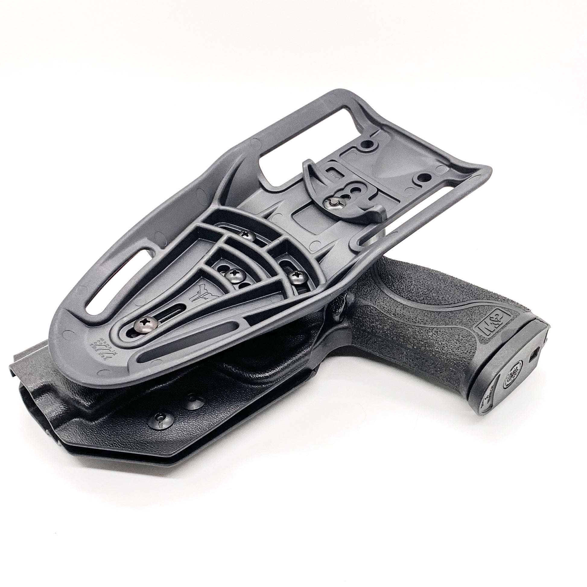 For the best Outside Waistband Smith and Wesson M&P 4" and 4.25” Duty & Competition Style Kydex Holster, shop Four Brothers 4BROS Holsters.  Made in the USA.