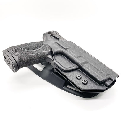 For the best Outside Waistband Smith and Wesson M&P 4" and 4.25” Duty & Competition Style Kydex Holster, shop Four Brothers 4BROS Holsters.  Made in the USA.