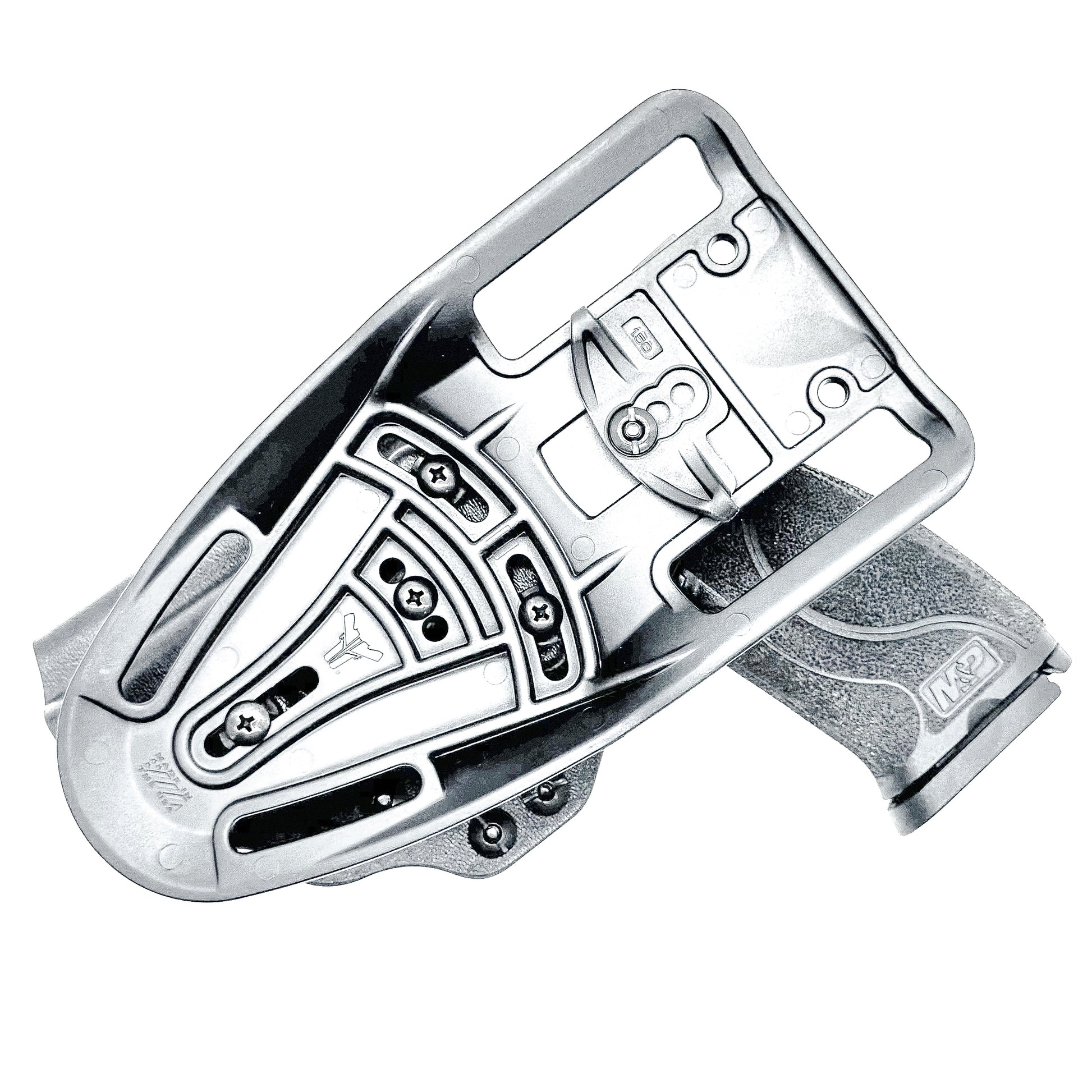 Duty and competition-style outside waistband Kydex holster for Smith & Wesson M&P 4" and 4.25" pistols – proudly made in the USA by Four Brothers Holsters.