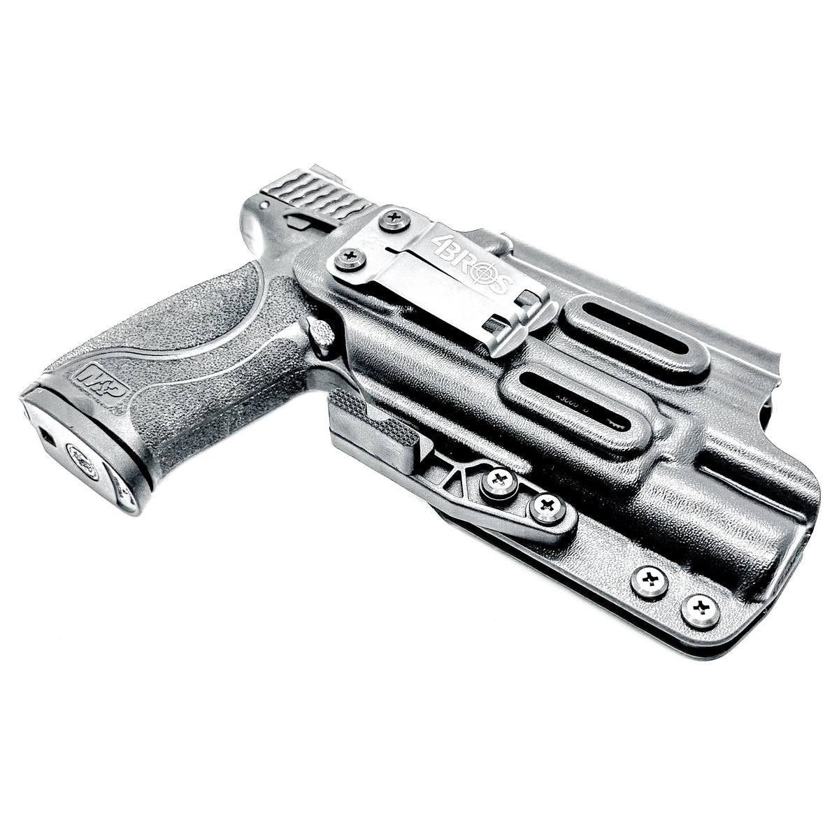 IWB (Inside Waistband) Holster for Smith & Wesson M&P 4.25" M2.0 with Surefire X300U or X300T weapon light mounted. Available for right- & left-handed shooters.
