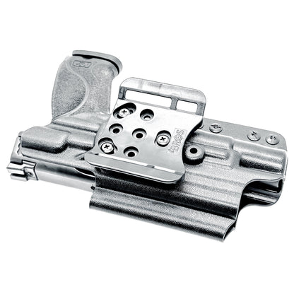 OWB (Outside Waistband) Holster for Smith & Wesson M&P 4.25" M2.0 equipped with Surefire X300 weapon light. Available for right- & left-handed shooters.