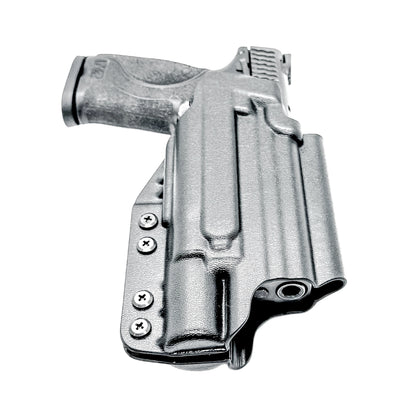 OWB (Outside Waistband) Holster for Smith & Wesson M&P 4.25" M2.0 equipped with Surefire X300 weapon light. Available for right- & left-handed shooters.