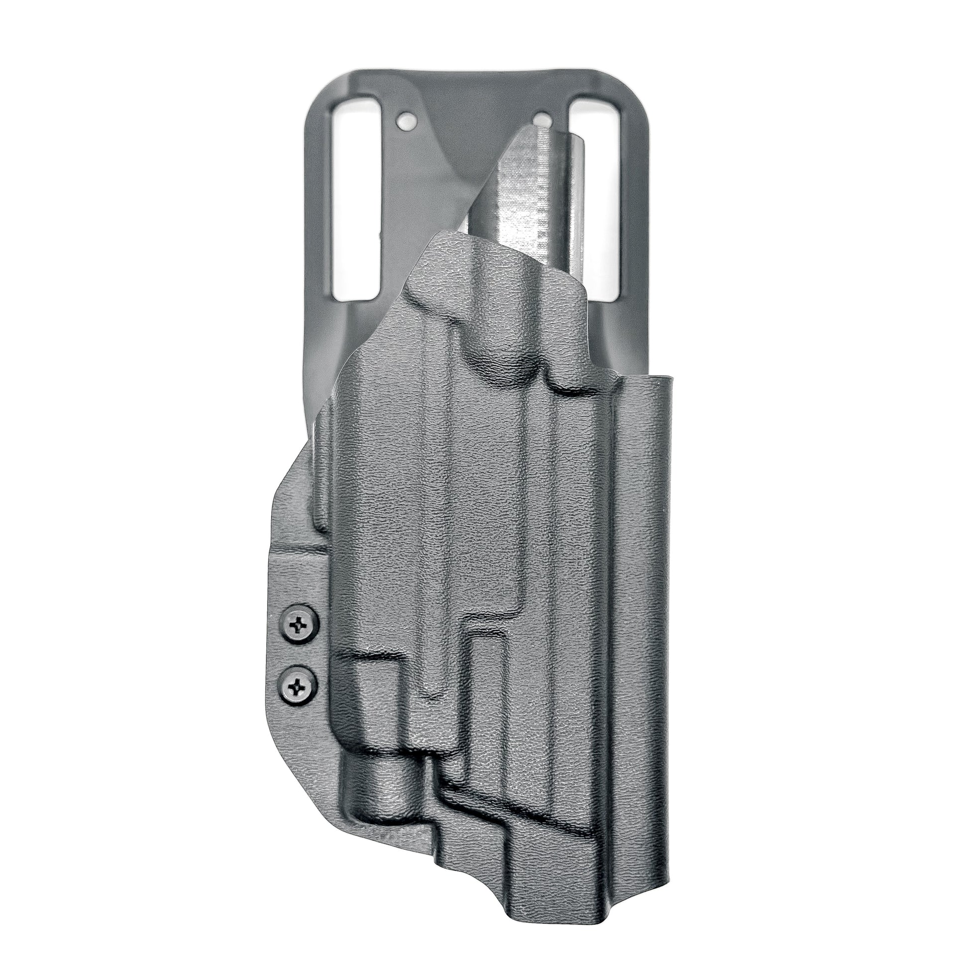 For the best Outside Waistband Smith & Wesson M&P 4.6" 10MM pistol & Streamlight TLR-7 HL-X, X & A Duty & Competition Holster, shop Four Brothers Holsters. 