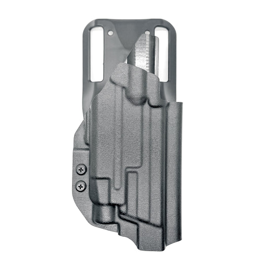 For the best Outside Waistband Smith & Wesson M&P 4.6" 10MM pistol & Streamlight TLR-7 HL-X, X & A Duty & Competition Holster, shop Four Brothers Holsters. 