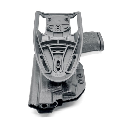 For the best Outside Waistband Smith & Wesson M&P 4.6" 10MM pistol & Streamlight TLR-7 HL-X, X & A Duty & Competition Holster, shop Four Brothers Holsters. 