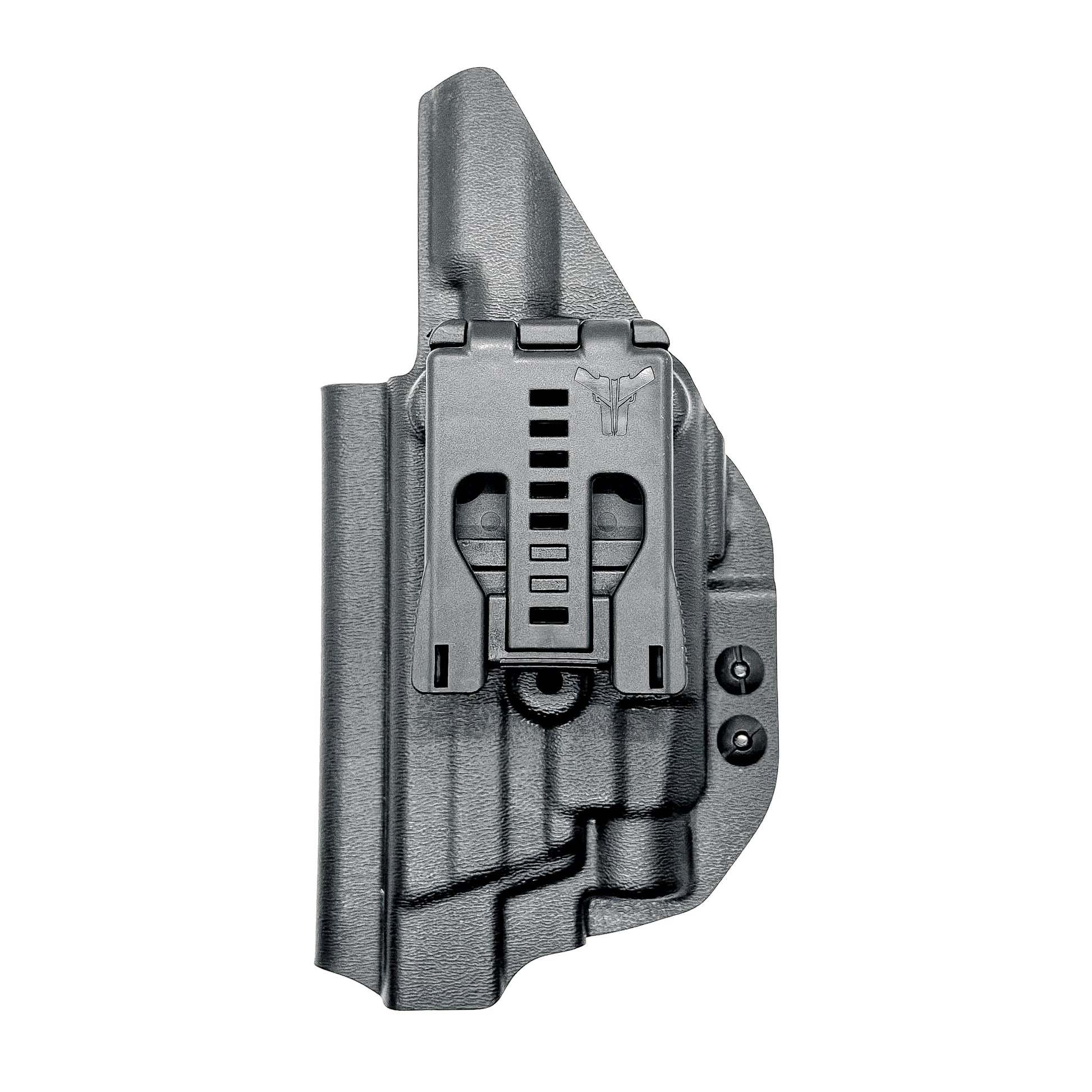 For the best Outside Waistband OWB Holster for the Smith & Wesson M&P 4.6" 10MM pistol & Streamlight TLR-7 A, X & TLR-7 HL-X shop Four Brothers 4BROS Holsters.