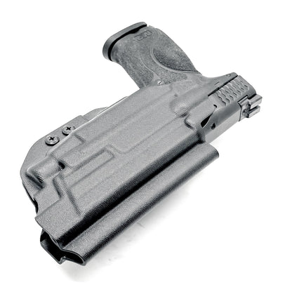 For the best Outside Waistband OWB Holster for the Smith & Wesson M&P 4.6" 10MM pistol & Streamlight TLR-7 A, X & TLR-7 HL-X shop Four Brothers 4BROS Holsters.
