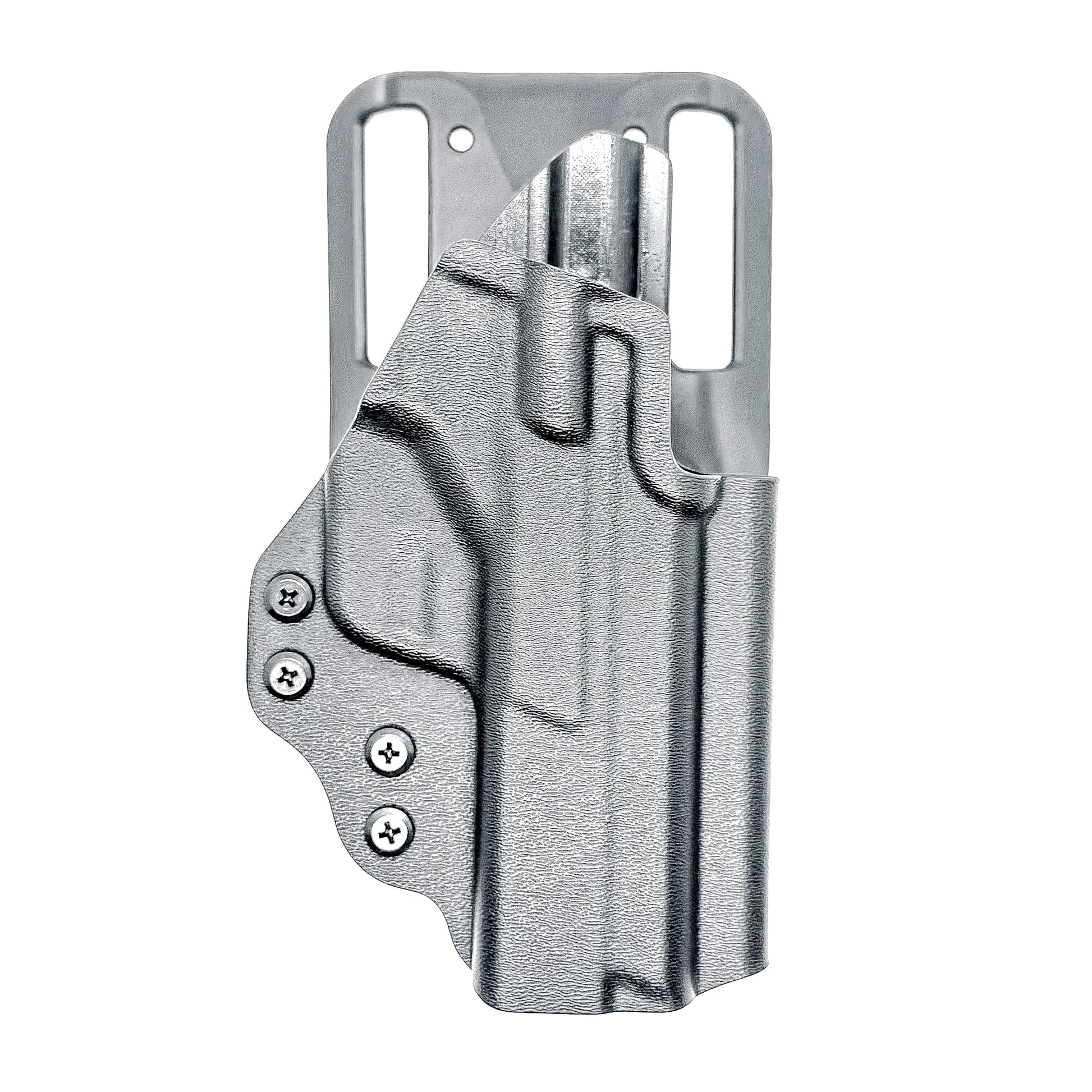 OWB Duty & Competition holster for Smith & Wesson M&P 10MM 4" pistol with or without thumb safety. Optic ready. Made in the USA by Four Brothers.
