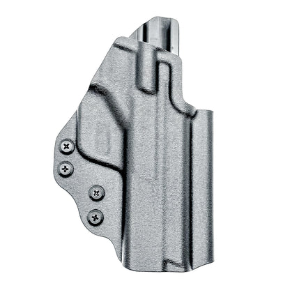 Outside waistband Kydex holster built for Smith & Wesson M&P 4.25", 4", and 3.6" full-size and compact pistols – precision-made by Four Brothers Holsters.