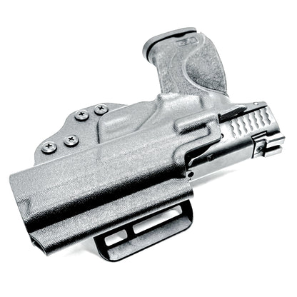 Outside waistband Kydex holster built for Smith & Wesson M&P 4.25", 4", and 3.6" full-size and compact pistols – precision-made by Four Brothers Holsters.