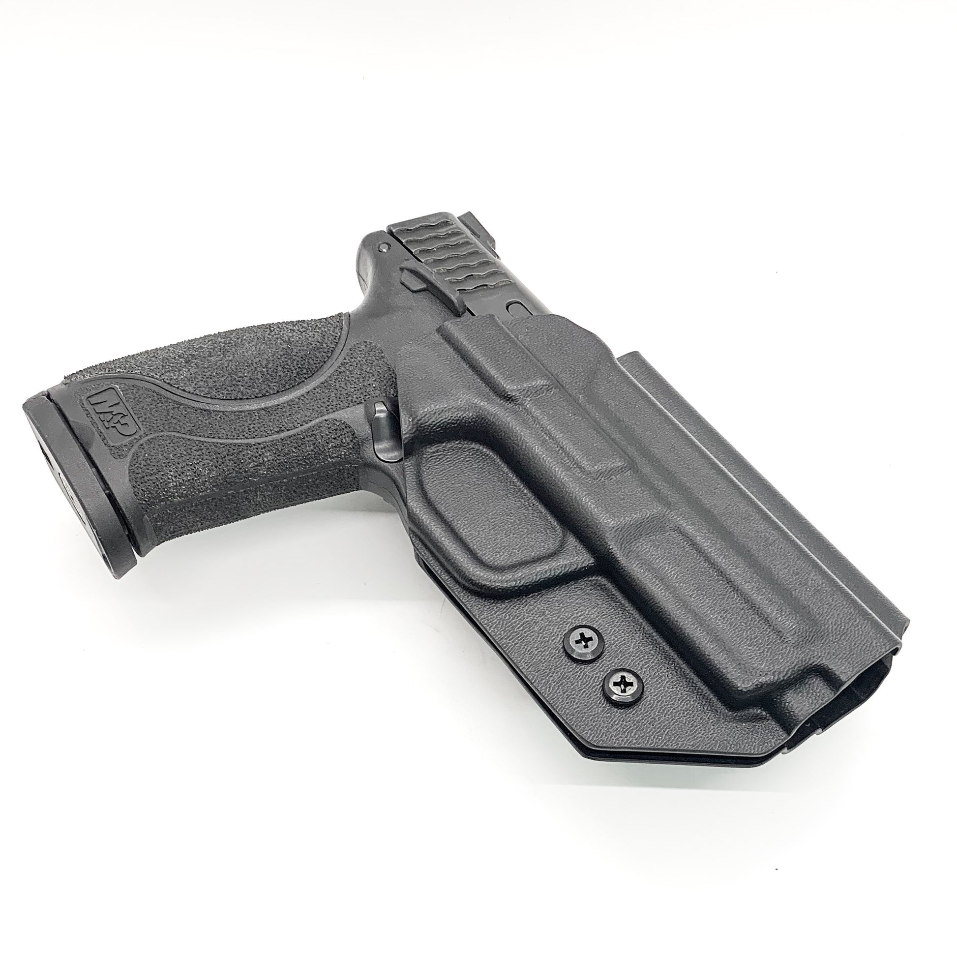 For the best Outside Waistband OWB Kydex Holster for the Smith and Wesson M&P 4.25”, 4", and 3.6 Full Size & Compact pistol, shop Four Brothers 4BROS Holsters.