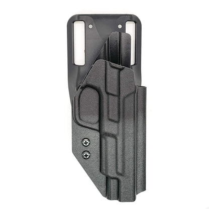 For the best OWB Smith and Wesson M&P 10MM M2.0 4" and 4.6" pistols with or without the thumb safety Duty & Competition Holster, shop Four Brothers Holsters. 