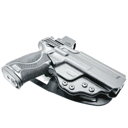 Smith & Wesson M&P 4" & 4.6" 10MM M2.0 Competition Holster from Four Brothers in black with duty drop