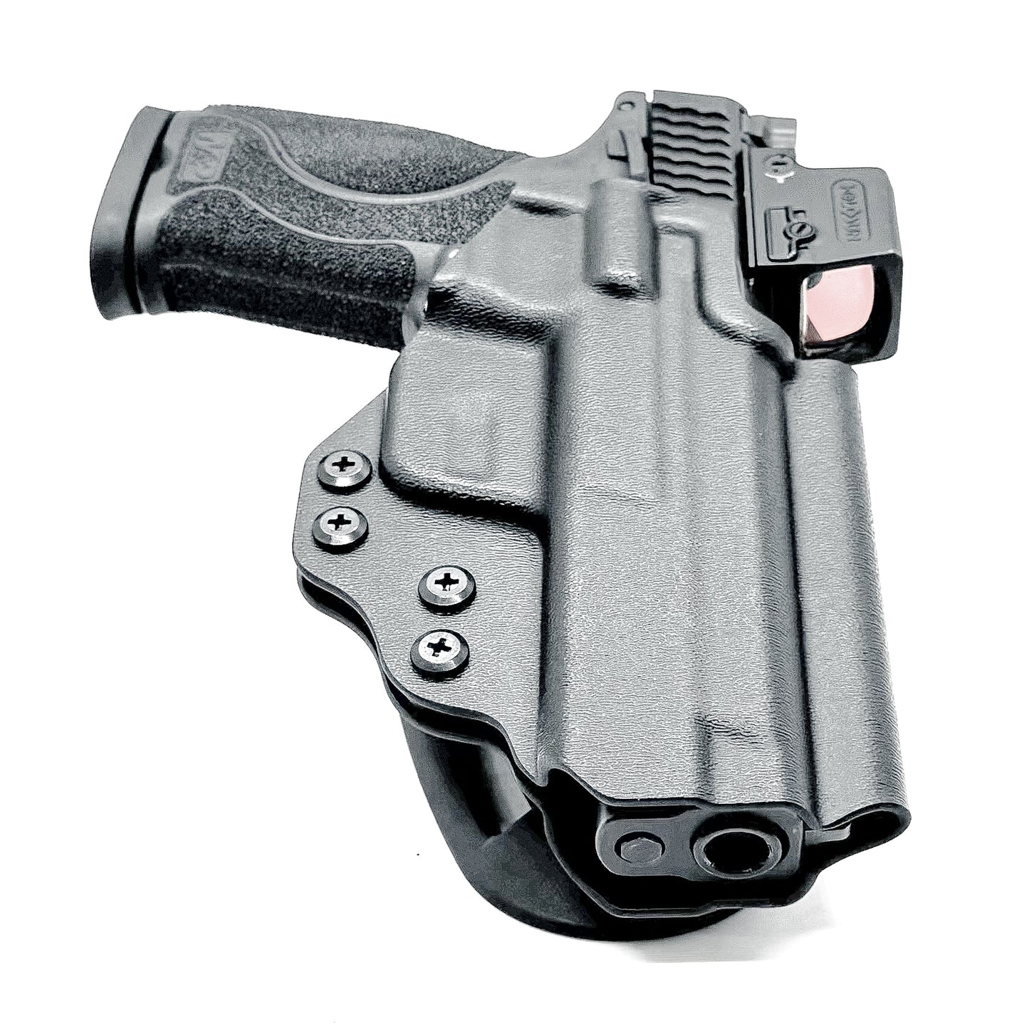 Smith & Wesson M&P 4" & 4.6" 10MM M2.0 Competition Holster from Four Brothers in black with duty drop