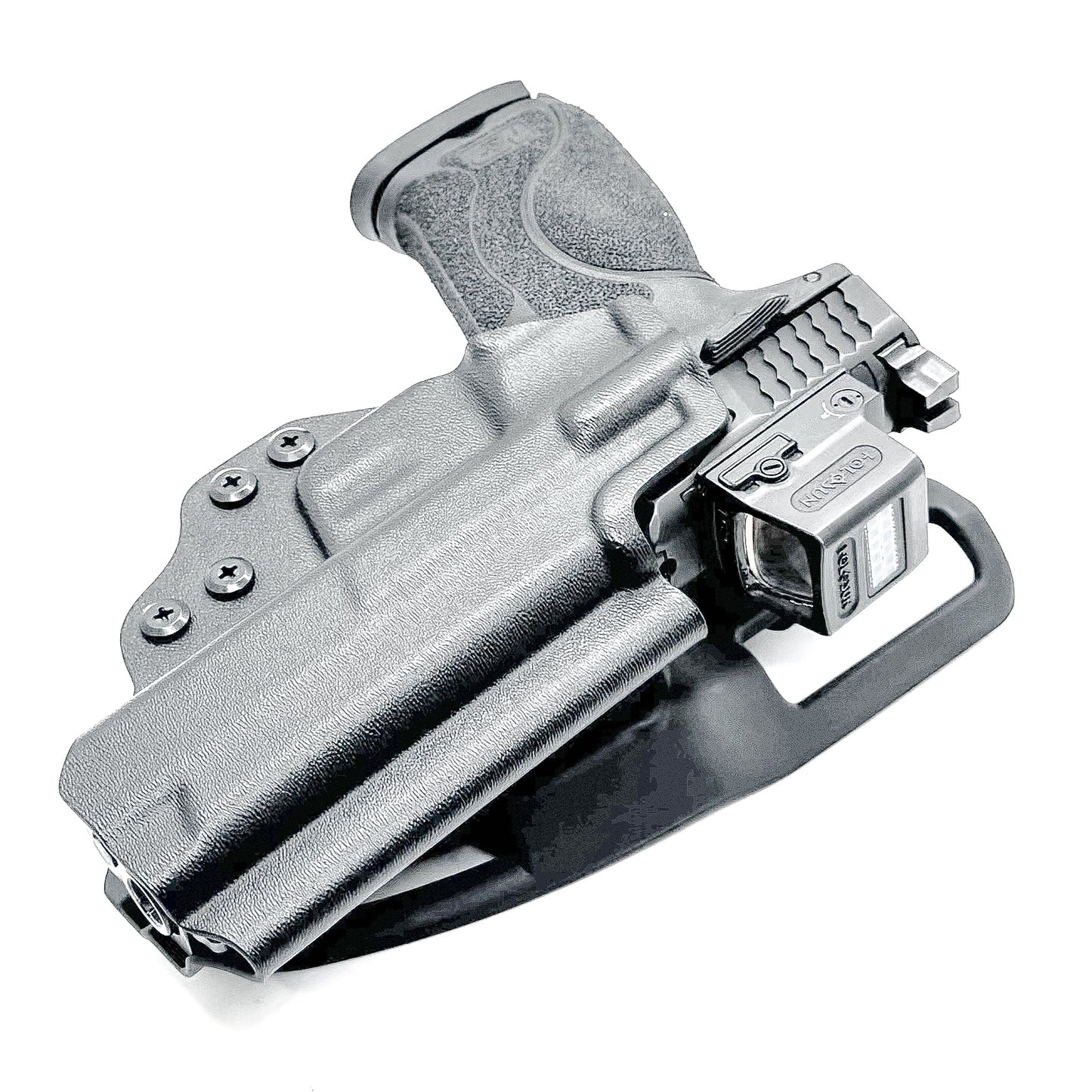 Smith & Wesson M&P 4" & 4.6" 10MM M2.0 Competition Holster from Four Brothers in black with duty drop