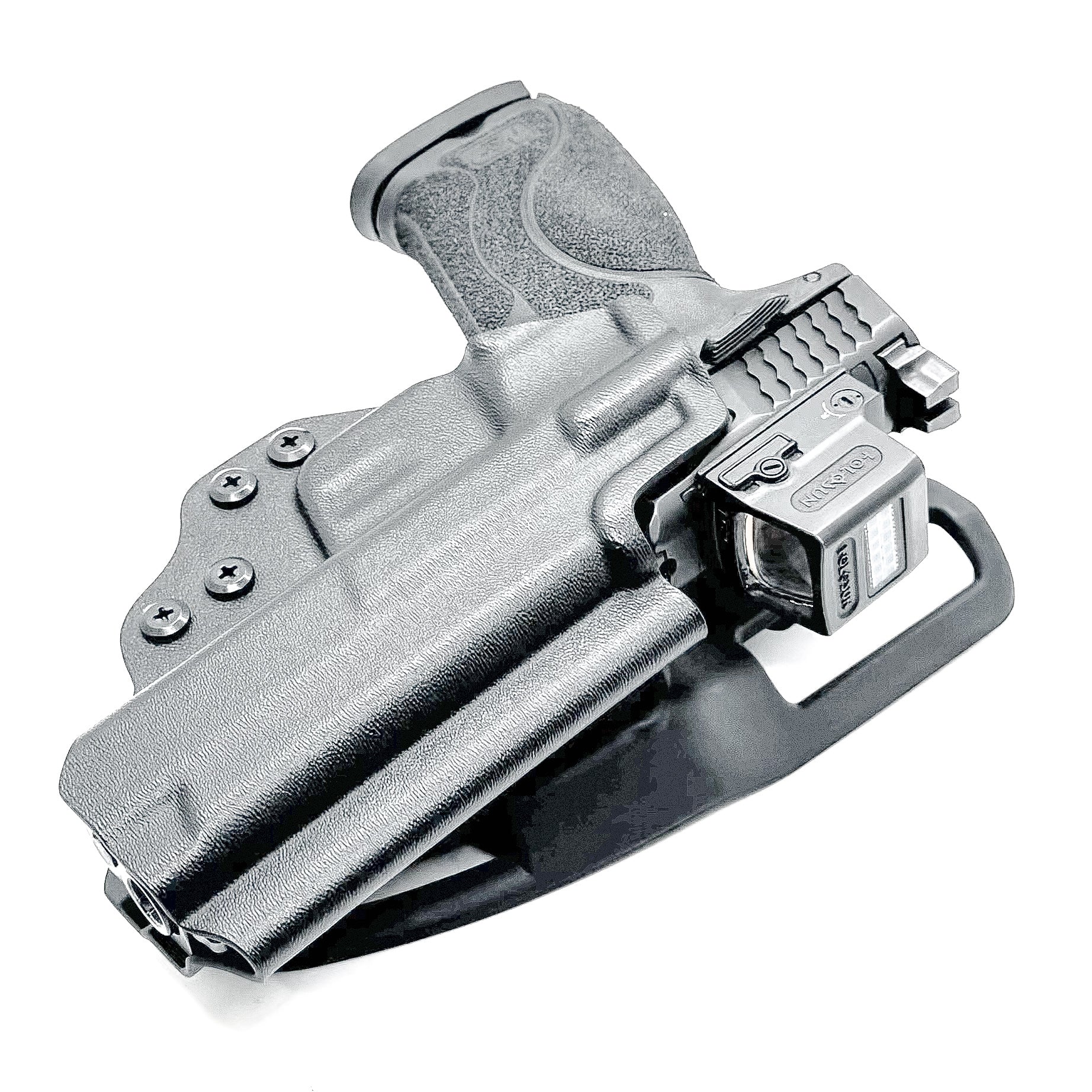 Smith & Wesson M&P 4" & 4.6" 10MM M2.0 Competition Holster from Four Brothers in black with duty drop