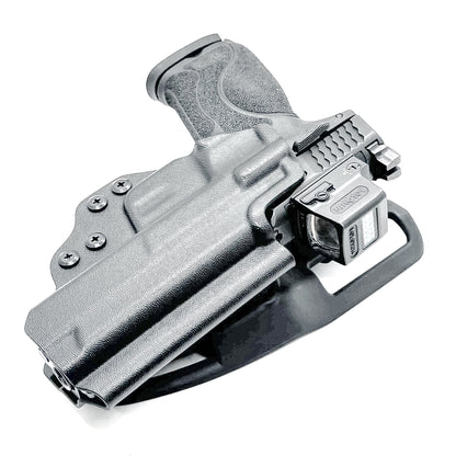 Smith & Wesson M&P 4" & 4.6" 10MM M2.0 Competition Holster from Four Brothers in black with duty drop