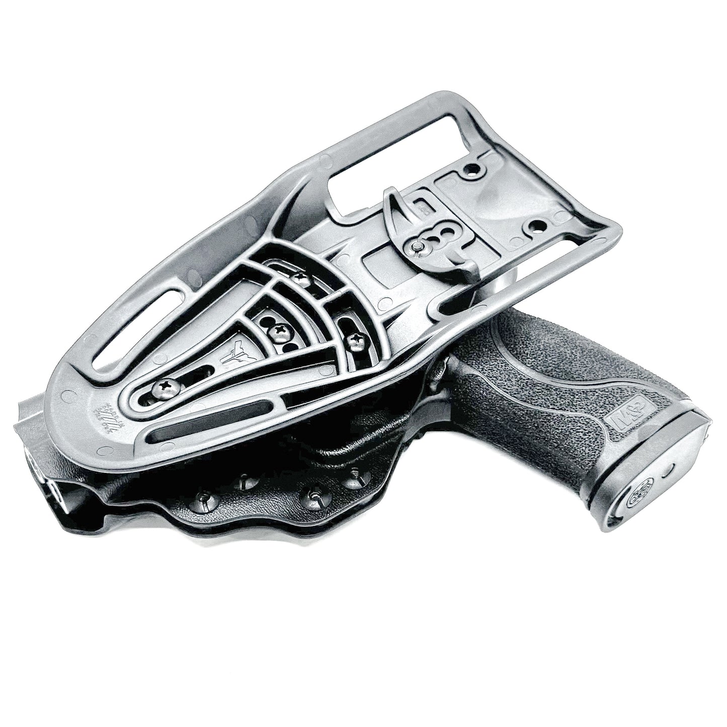 Smith & Wesson M&P 4" & 4.6" 10MM M2.0 Competition Holster from Four Brothers in black with duty drop