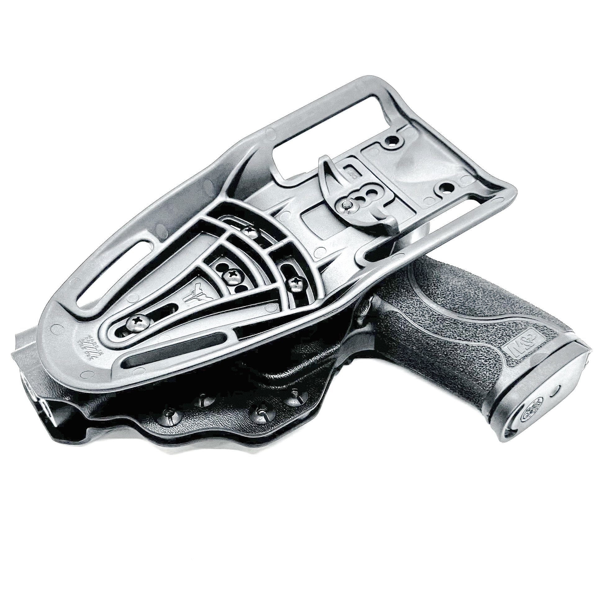 Smith & Wesson M&P 4" & 4.6" 10MM M2.0 Competition Holster from Four Brothers in black with duty drop