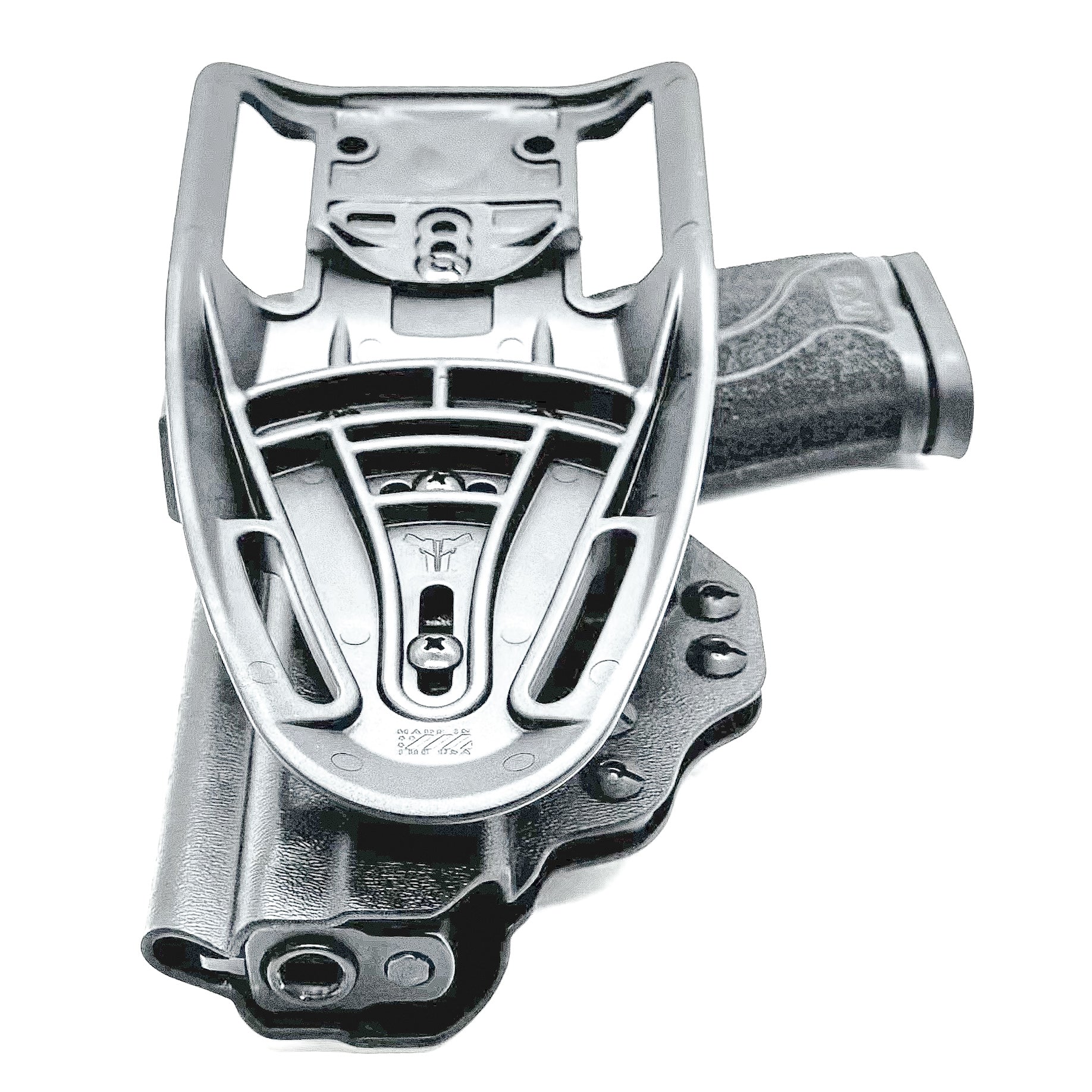 Smith & Wesson M&P 4" & 4.6" 10MM M2.0 Competition Holster from Four Brothers in black with duty drop