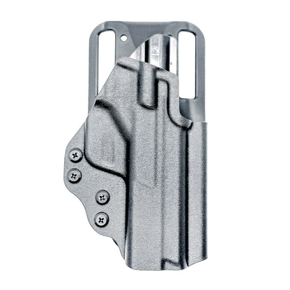 Smith & Wesson M&P 4" & 4.6" 10MM M2.0 Competition Holster from Four Brothers in black with duty drop