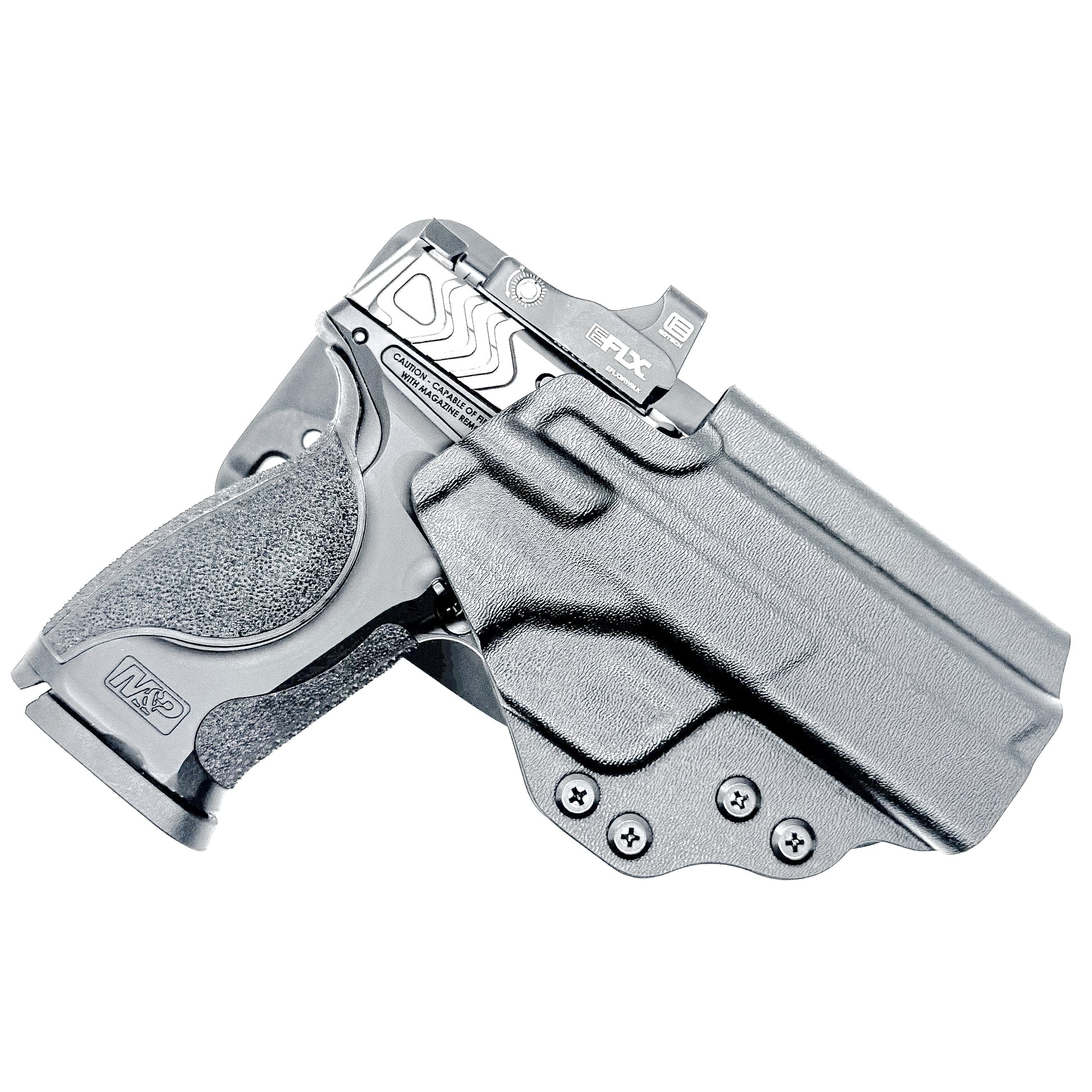 Smith & Wesson M&P 4" & 4.6" 10MM M2.0 Competition Holster from Four Brothers in black with duty drop