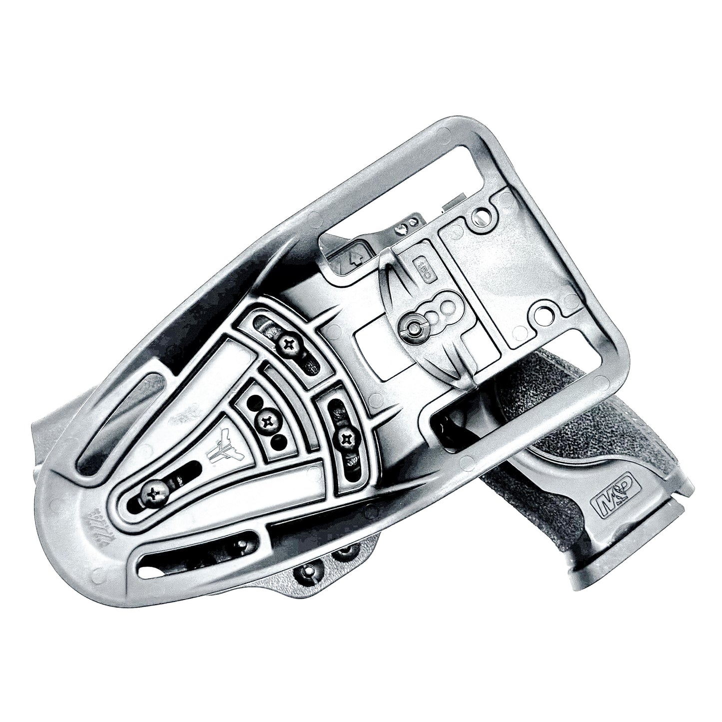 Smith & Wesson M&P 4" & 4.6" 10MM M2.0 Competition Holster from Four Brothers in black with duty drop