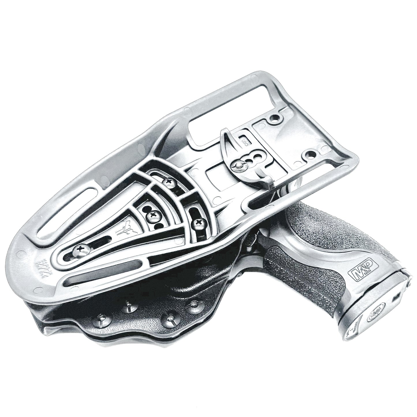 Smith & Wesson M&P 4" & 4.6" 10MM M2.0 Competition Holster from Four Brothers in black with duty drop