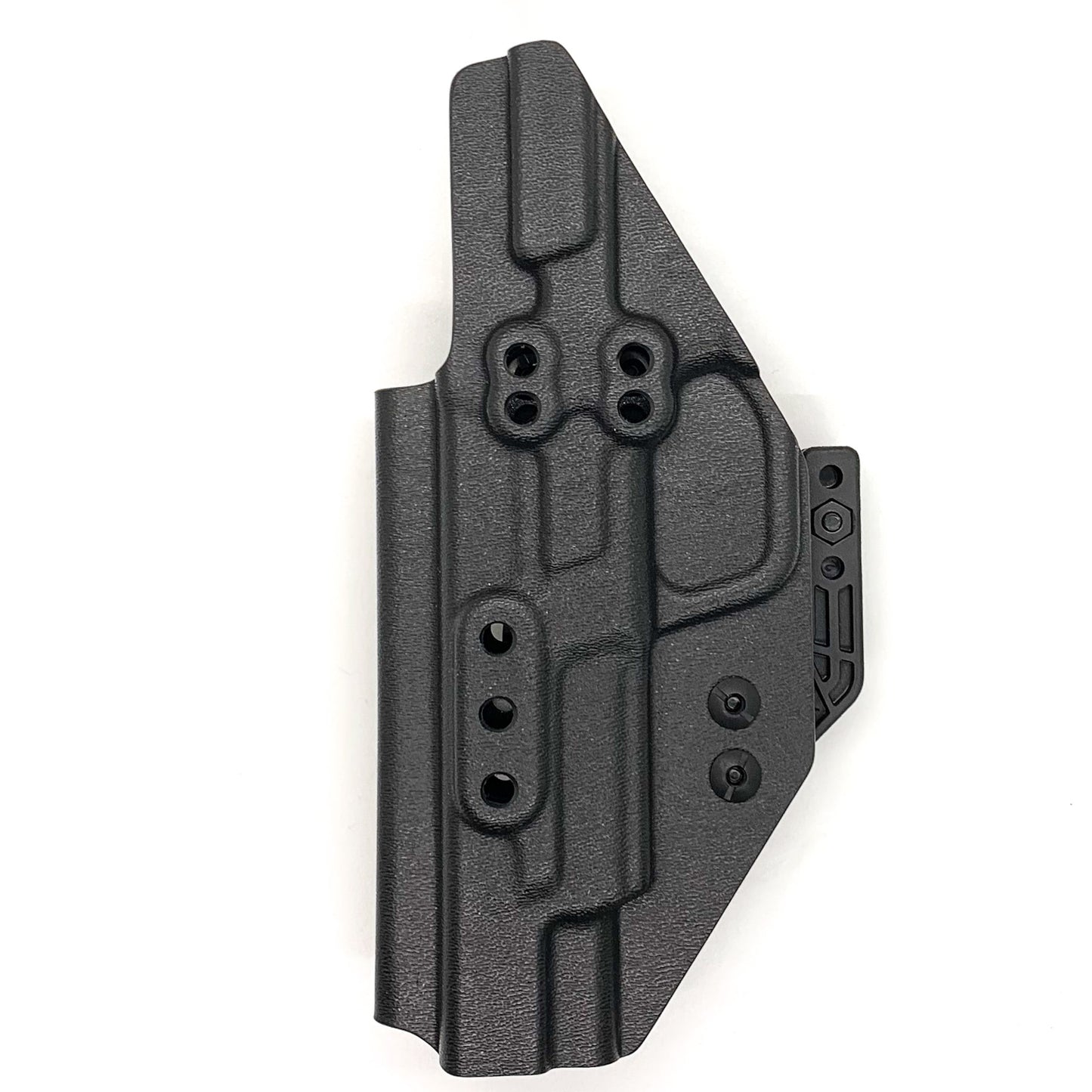 For the best Inside Waistband Holster designed for the Smith and Wesson M&P 10MM M2.0 4" and 4.6" pistol with thumb safety shop Four Brothers 4BROS Holsters.