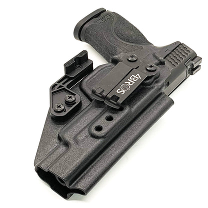 For the best Inside Waistband Holster designed for the Smith and Wesson M&P 10MM M2.0 4" and 4.6" pistol with thumb safety shop Four Brothers 4BROS Holsters.