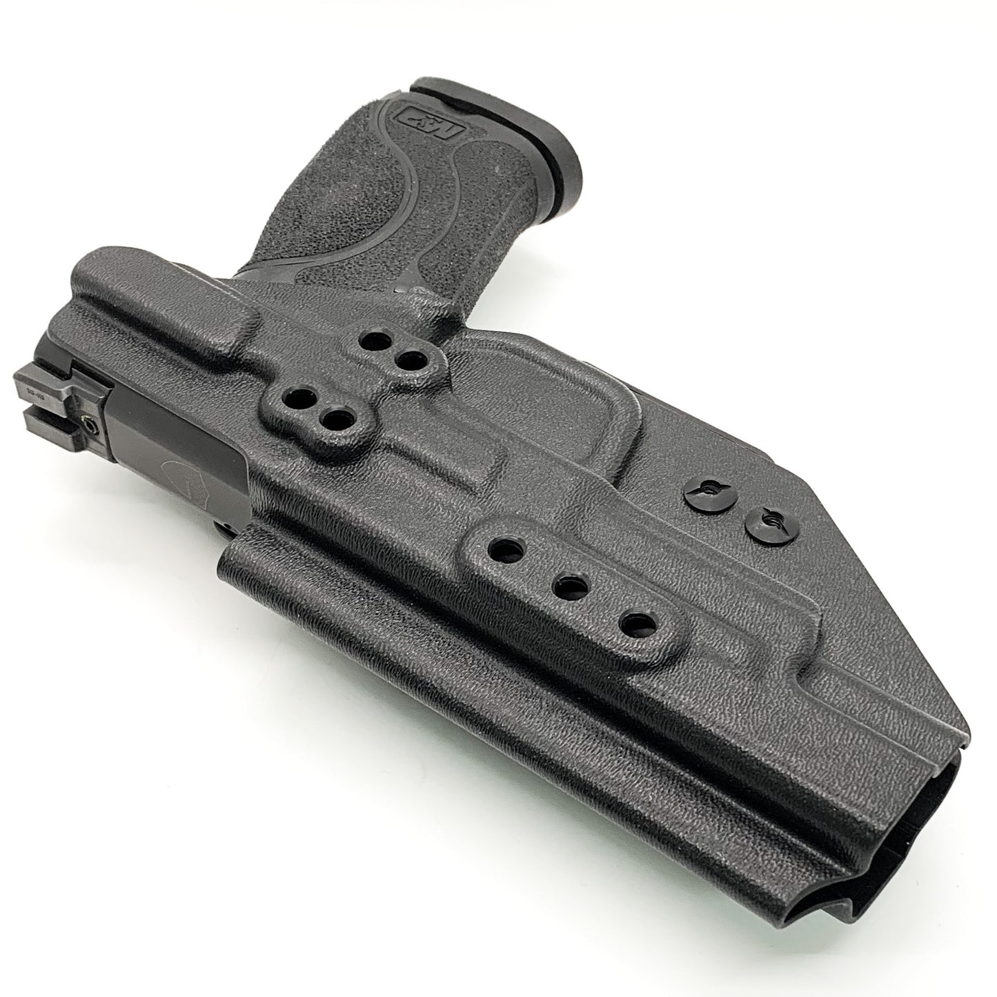 For the best Inside Waistband Holster designed for the Smith and Wesson M&P 10MM M2.0 4" and 4.6" pistol with thumb safety shop Four Brothers 4BROS Holsters.