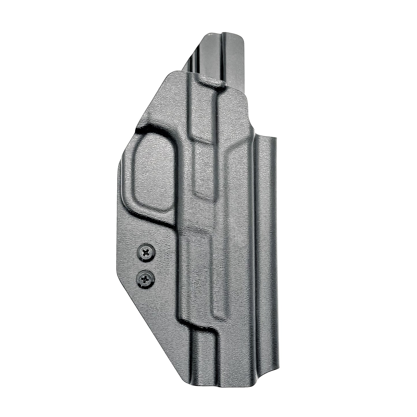 For the best Outside Waistband Holster designed for the Smith and Wesson M&P 10MM M2.0 4" or 4.6" pistol with thumb safety, shop Four Brothers 4BROS Holsters