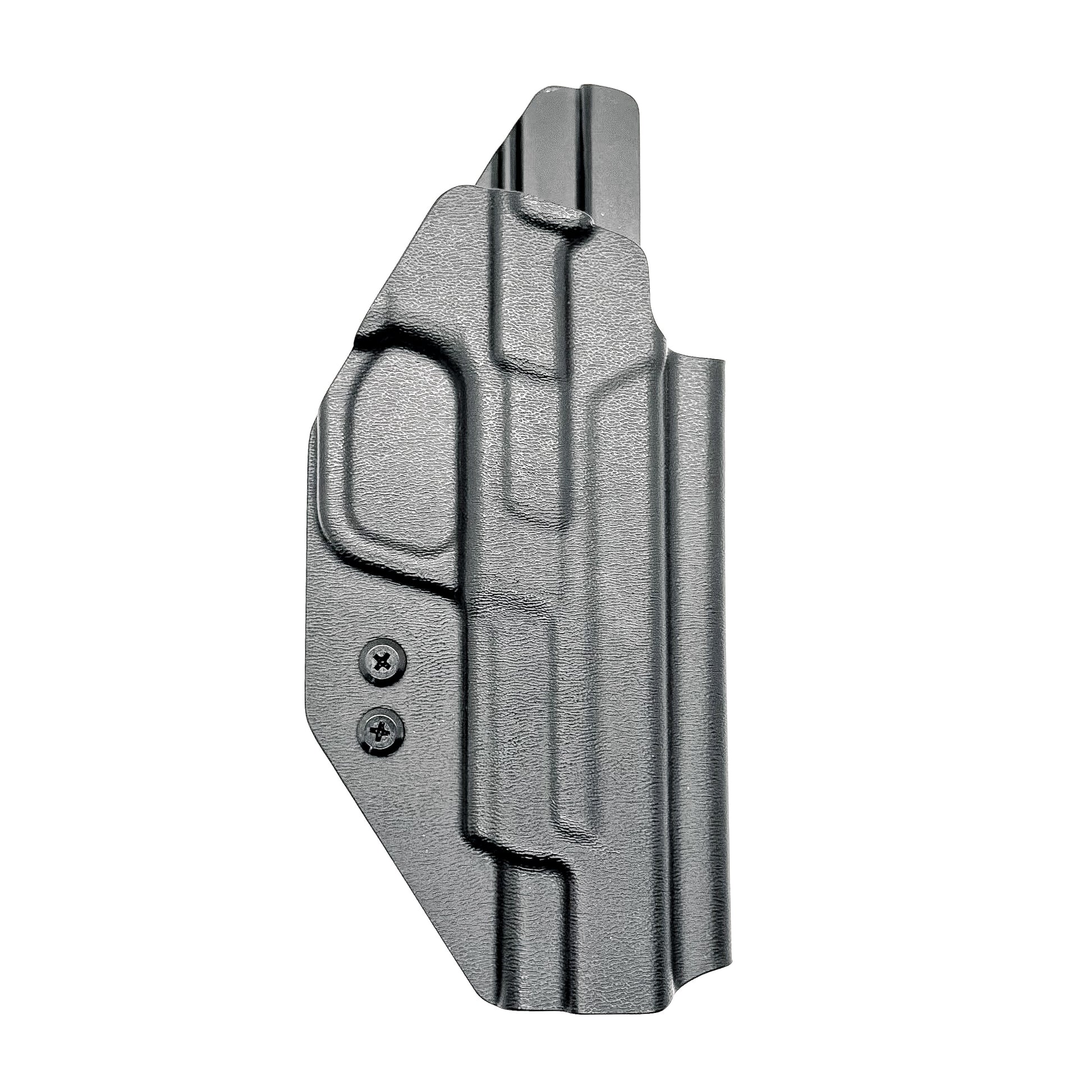 For the best Outside Waistband Holster designed for the Smith and Wesson M&P 10MM M2.0 4" or 4.6" pistol with thumb safety, shop Four Brothers 4BROS Holsters
