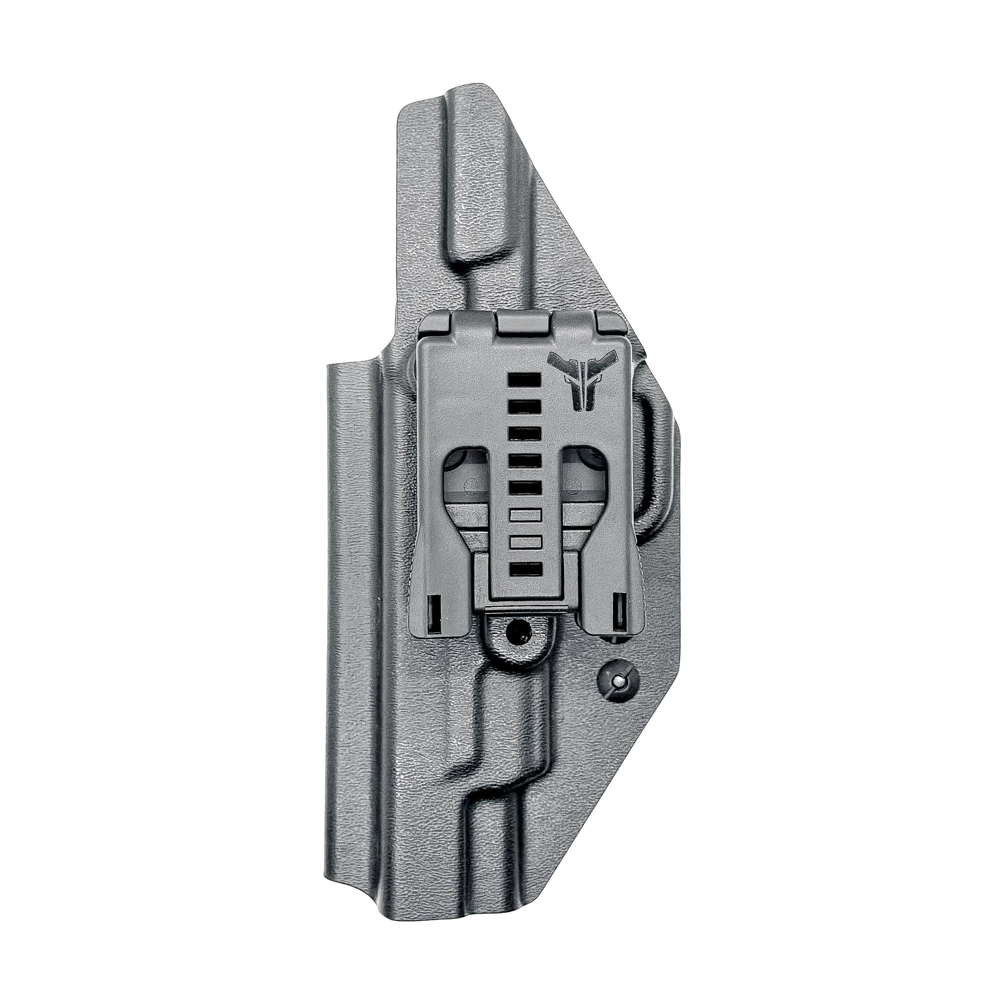 For the best Outside Waistband Holster designed for the Smith and Wesson M&P 10MM M2.0 4" or 4.6" pistol with thumb safety, shop Four Brothers 4BROS Holsters