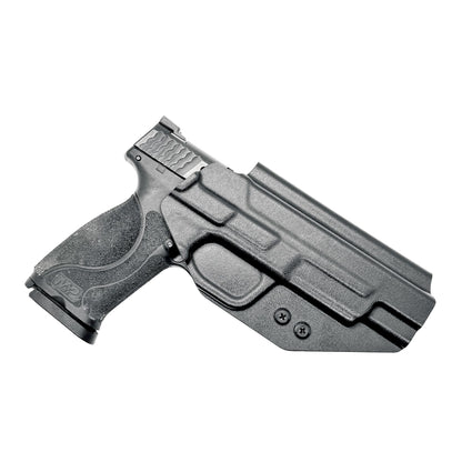 For the best Outside Waistband Holster designed for the Smith and Wesson M&P 10MM M2.0 4" or 4.6" pistol with thumb safety, shop Four Brothers 4BROS Holsters
