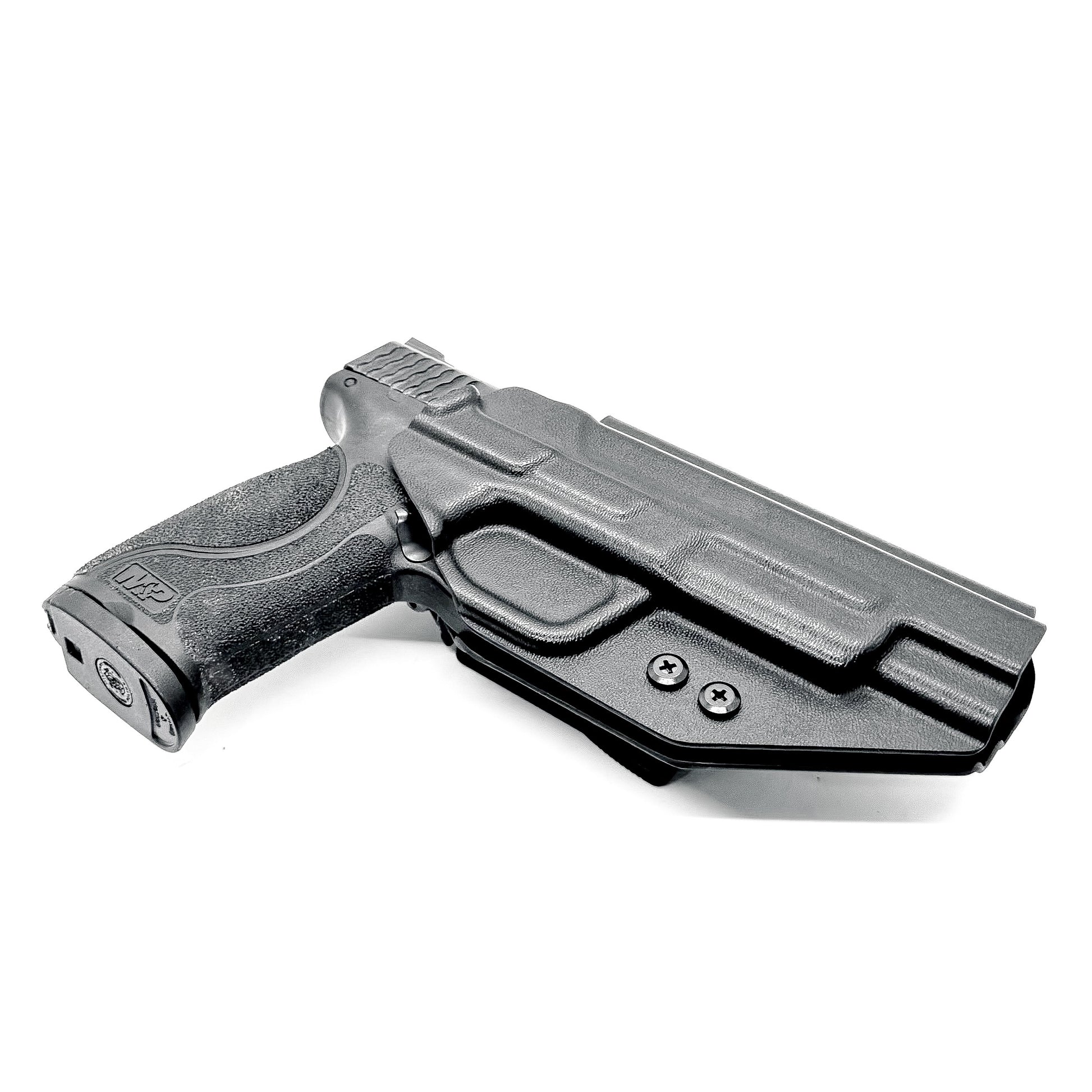 For the best Outside Waistband Holster designed for the Smith and Wesson M&P 10MM M2.0 4" or 4.6" pistol with thumb safety, shop Four Brothers 4BROS Holsters