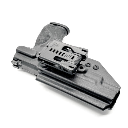 For the best Outside Waistband Holster designed for the Smith and Wesson M&P 10MM M2.0 4" or 4.6" pistol with thumb safety, shop Four Brothers 4BROS Holsters
